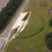 Gigantische replica Zwaard van Oss